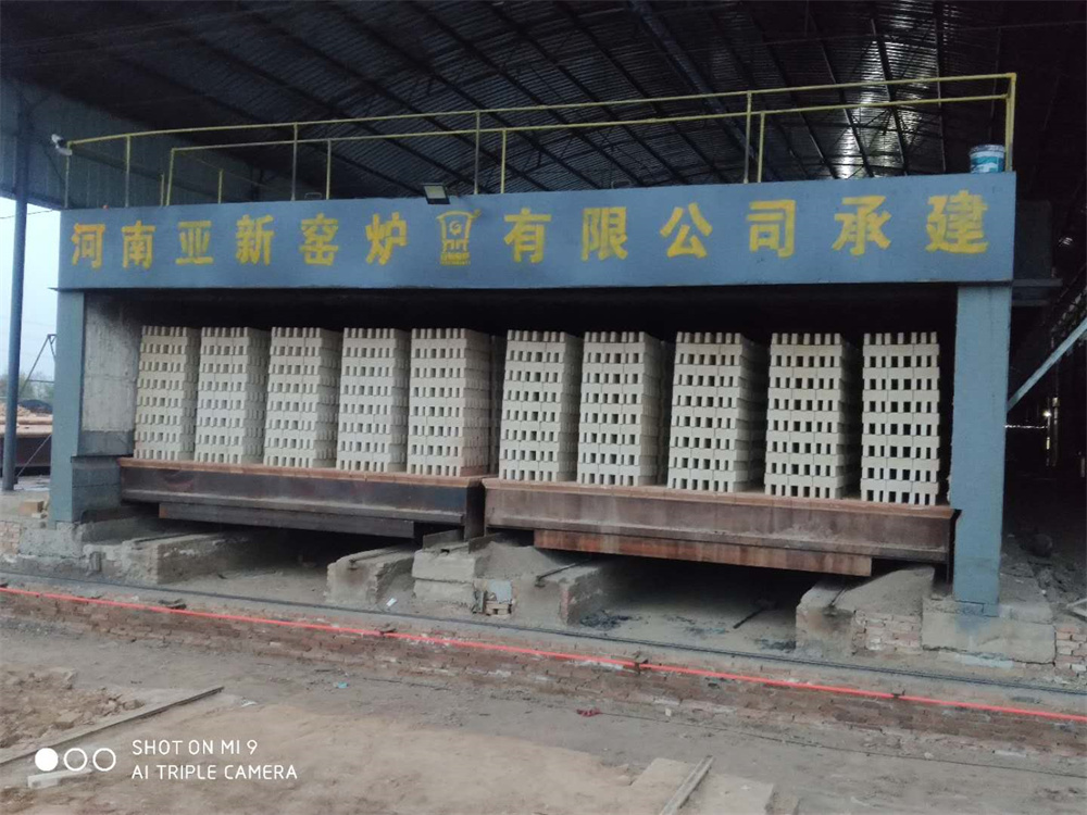 山西永濟4.8m雙拼式隧道窯